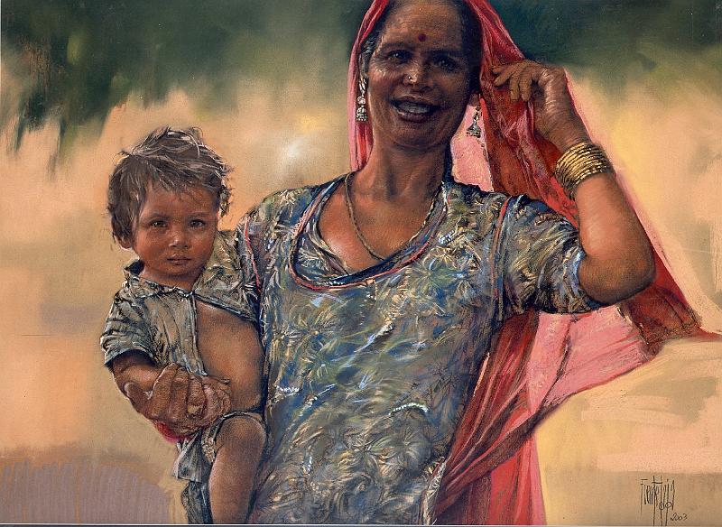 J L Fuentetaja - Maternidad en Puri - India.jpg